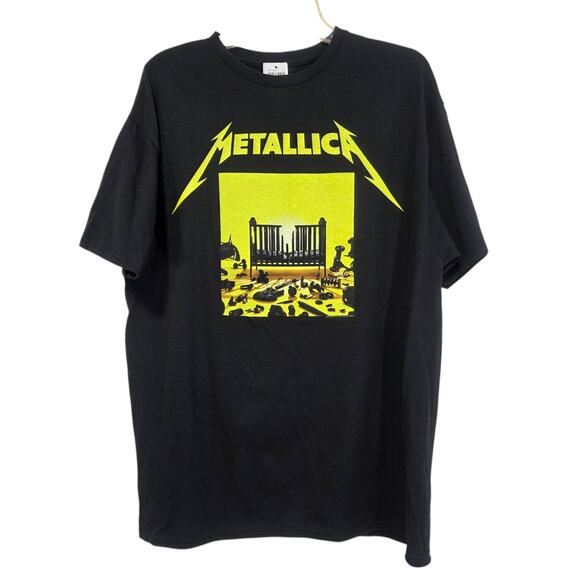 Hot Topic Other - NWT Hot Topic Metallica Seventy Two Seasons Black Yellow Concert Band Tee XL